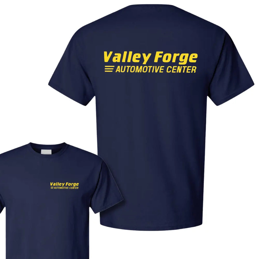 Valley Forge Automotive Center T-Shirt — unisex graphic t-shirt, printed to order