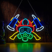 Fire Department Badge - Multicolor