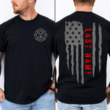 Personalized Firefighter Shirt, Custom Last Name Firefighter Tee, Firefighter Gift for Him, Firefighter Dad Shirt, Fire Department Gift