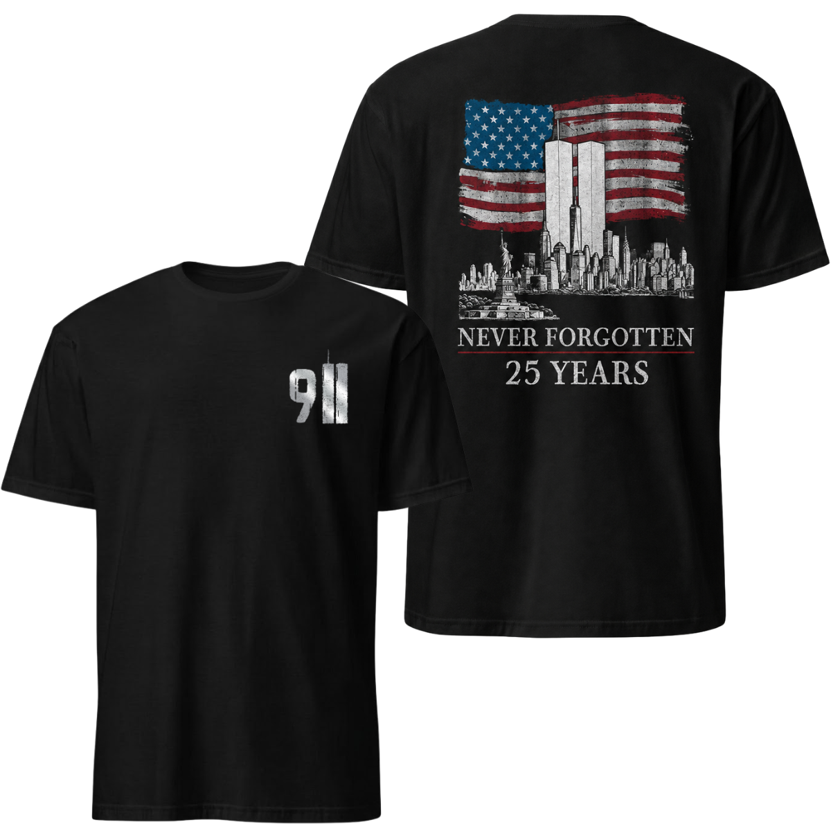 25th Anniversary 9/11 - T-Shirt