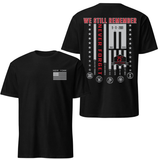 9/11 Never Forget Memorial Tee - We Still Remember New York Tribute