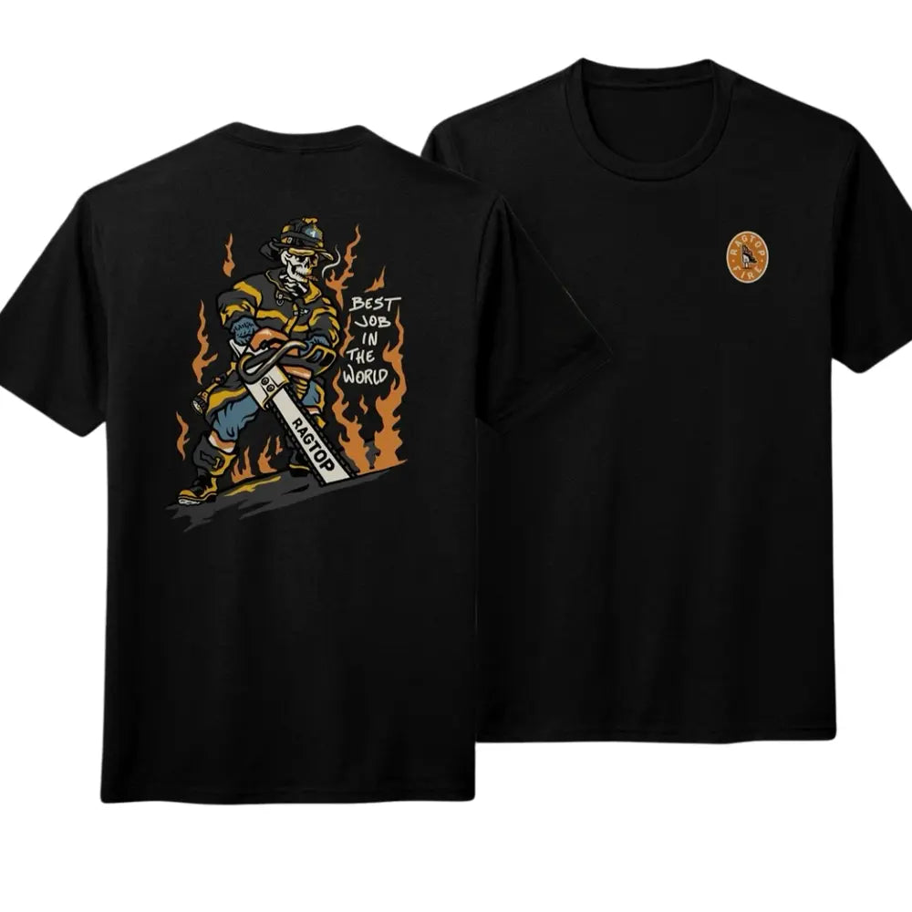 Firefighter Best Job In The World T-Shirt