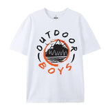 Outdoor Boys Adventure Tribute Tee — unisex graphic t-shirt, printed to order
